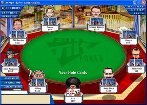 Full Tilt Poker Table